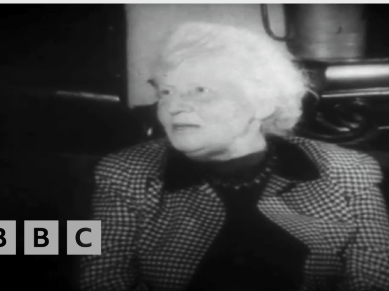 Video: Muriel Matters BBC TV Interview&nbsp;1957
